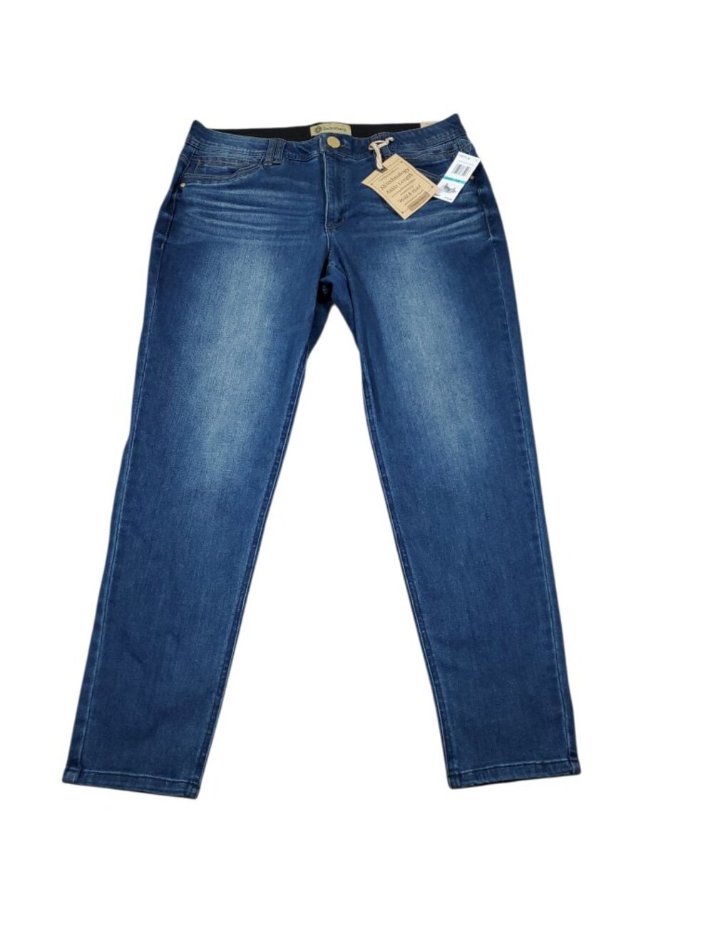 Democracy Ab Technology Ankle Length Skinny Jeans Women’s Size 16 Dark Wash Blue